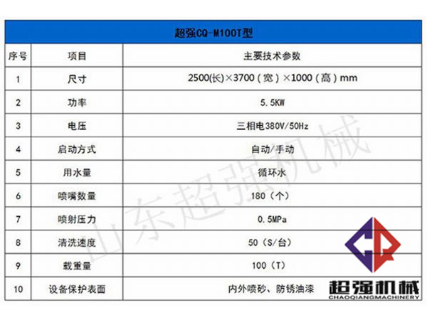 超強100T工程洗（xǐ）車機